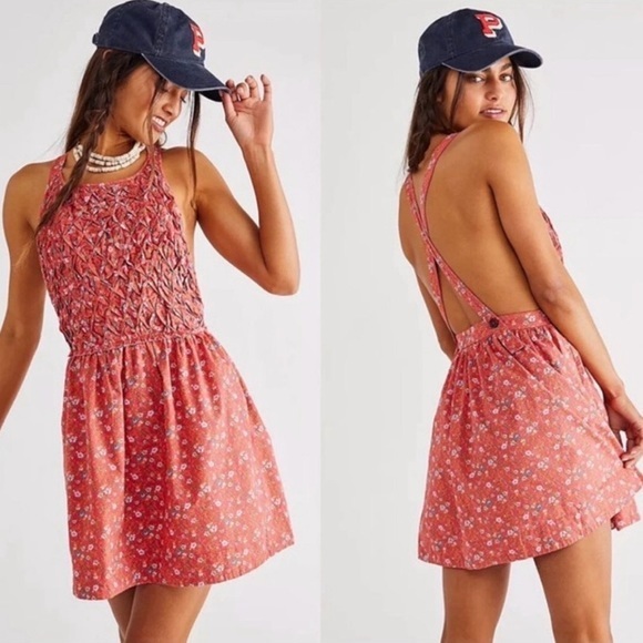 Free People Dresses & Skirts - FREE PEOPLE PETUNIA TEXTURED MINI DRESS SIZE XS